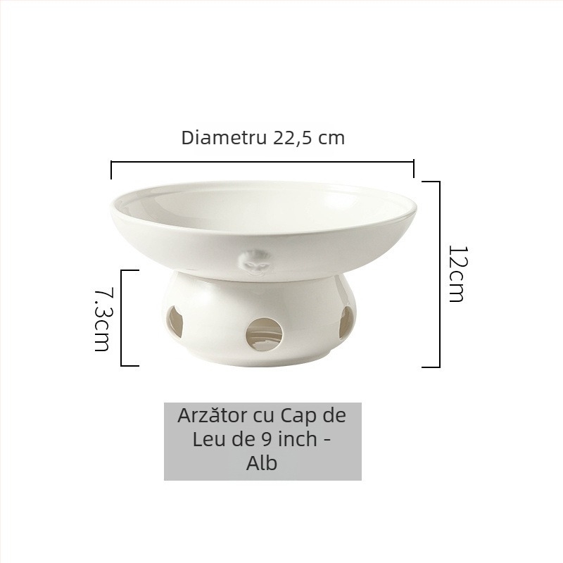 Placă de încălzire din aliaj de fier, încălzită cu lumânare, pentru wok uscat în stil Hunan