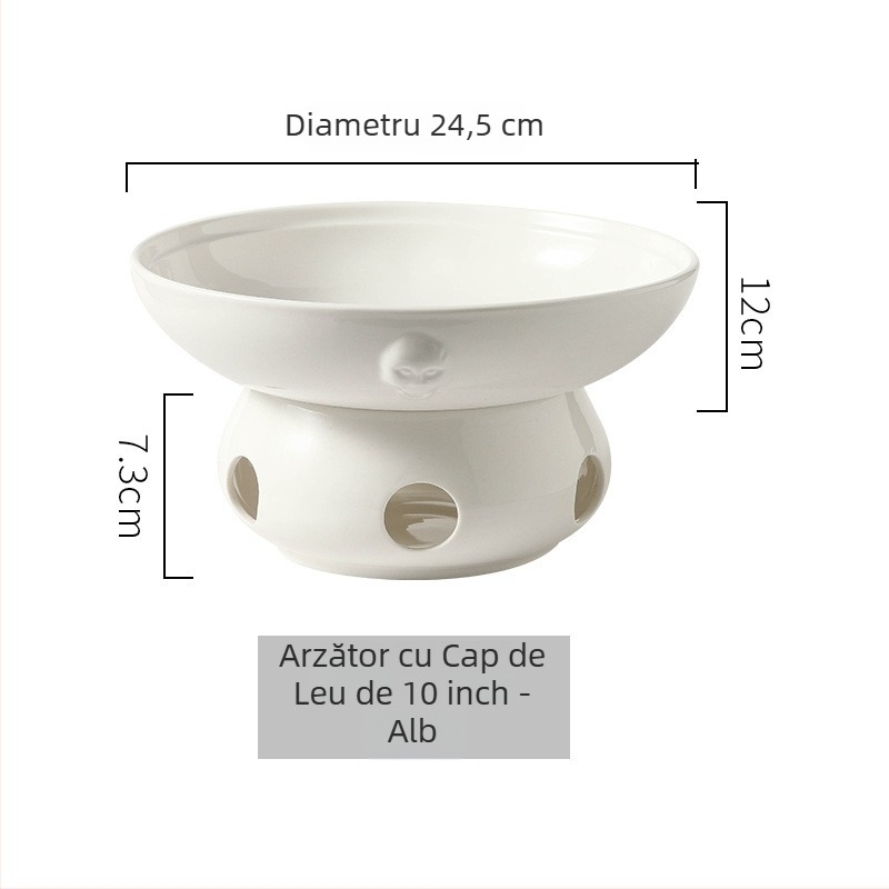 Placă de încălzire din aliaj de fier, încălzită cu lumânare, pentru wok uscat în stil Hunan