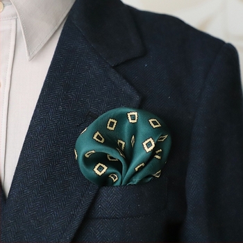 Prosop de buzunar Doris.TD, poliester, imprimeu floral, imprimare, stil lejer