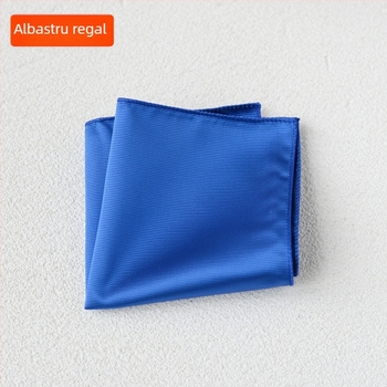 Batistă de buzunar - poliester mătase, stil lux lejer, țesătură Jacquard, model uni