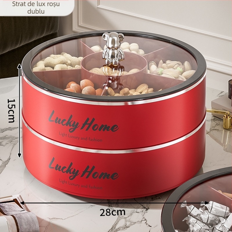 Farfurie de fructe, material ABS, stil modern simplu, model gravat, lansat în 2025.