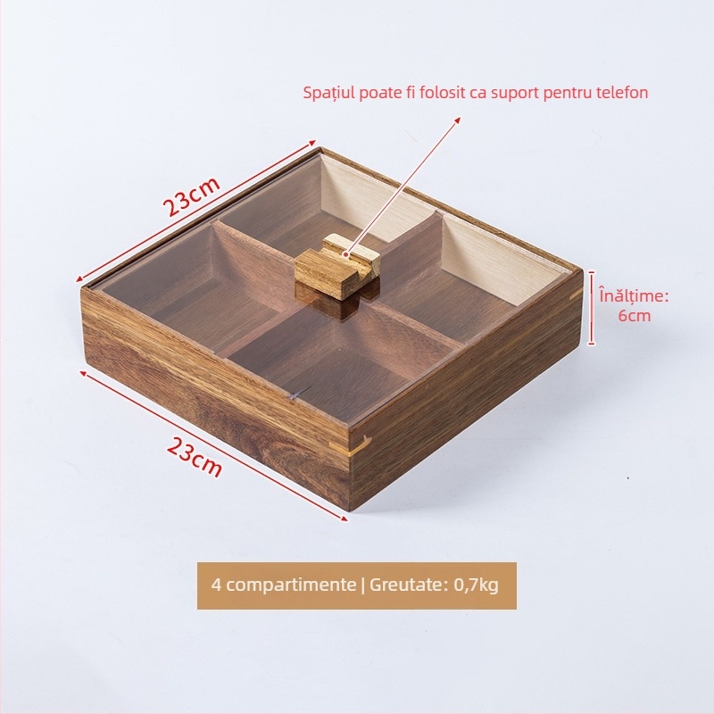 Farfurie de fructe acrilică, stil simplu, design nou chinezesc, Excellent home, calitate superioară