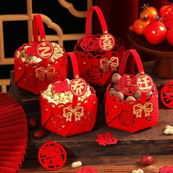 Set decorativ pentru casa nouă — din material textil, ambalare în pungă PP, Rabbit Walker, gata de cadou