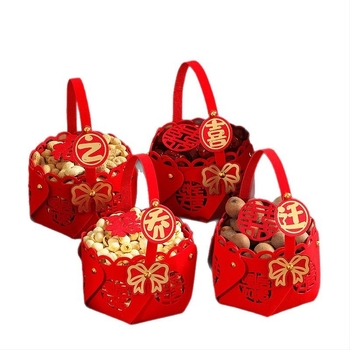 Set decorativ pentru casa nouă — din material textil, ambalare în pungă PP, Rabbit Walker, gata de cadou