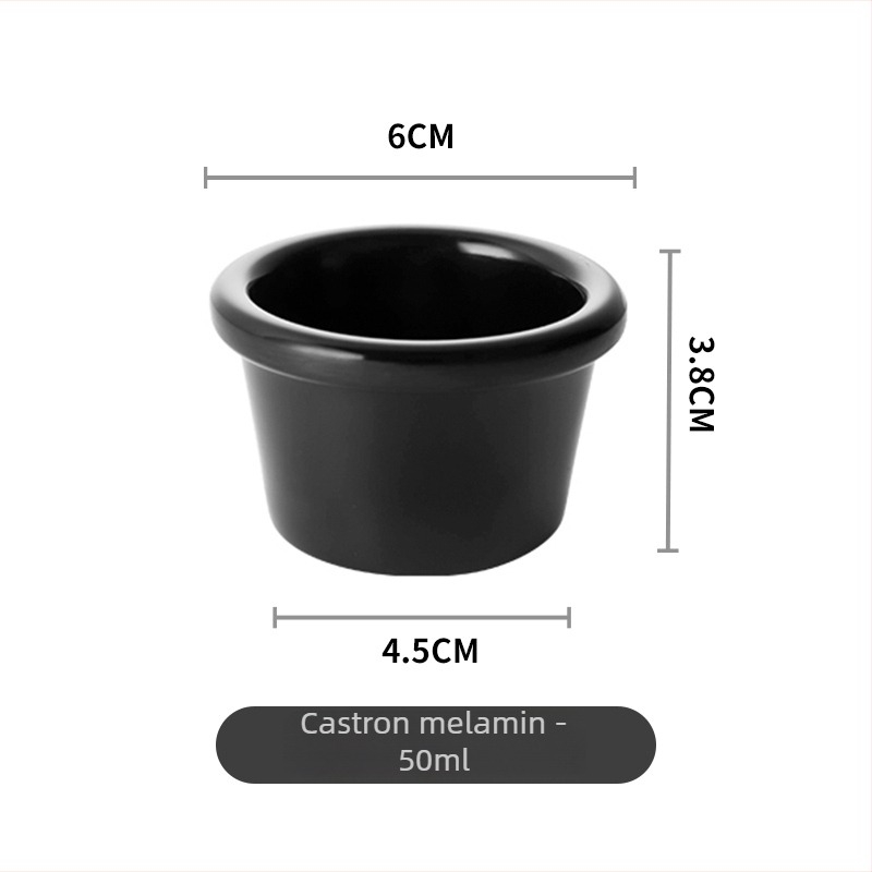 Vas din oțel inoxidabil pentru sosuri - bol rotund pentru dips, stil Nordic, 201 oțel inoxidabil, compatibil cu microunde, imprimare logo disponibil