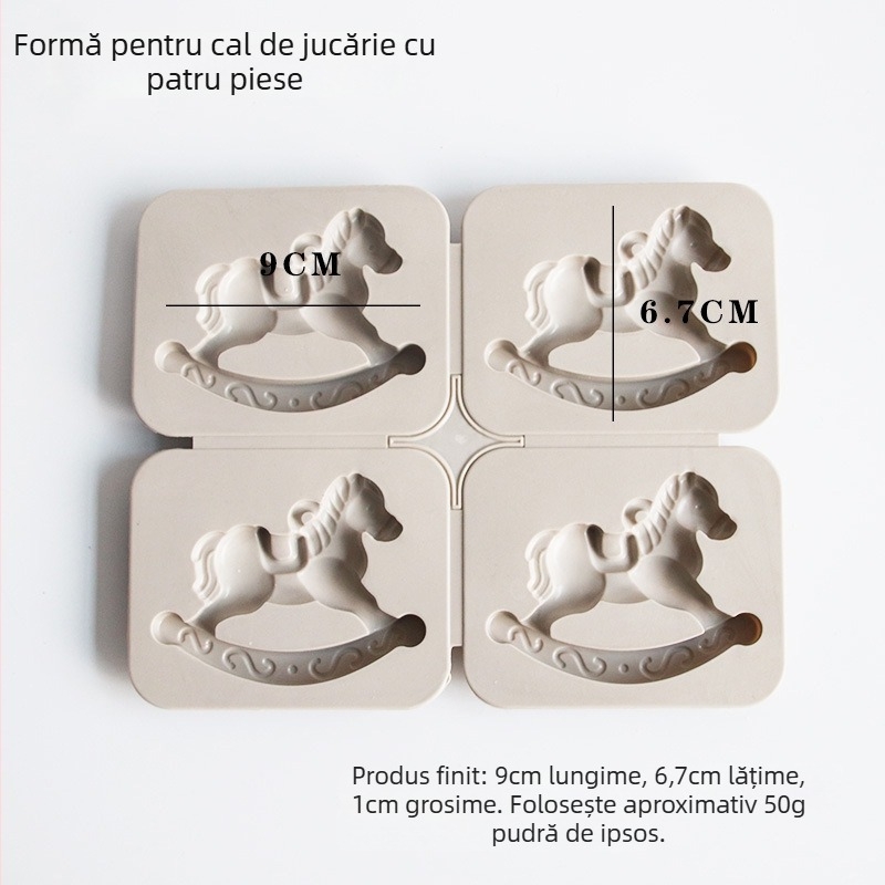 Formă din silicon pentru ceară aromatizată — formă neregulată, set cu șase verigi rotunde și inimă, matriță pentru etichete din ipsos