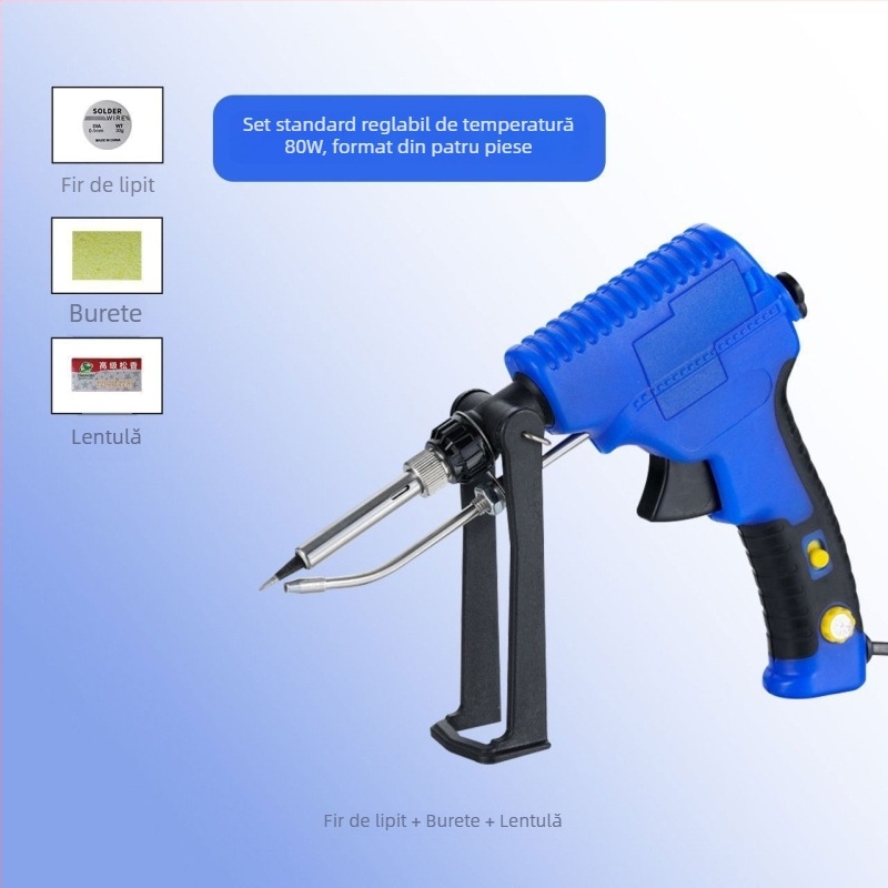 Set de lipit manual cu încălzire internă, putere mare și reglare a temperaturii