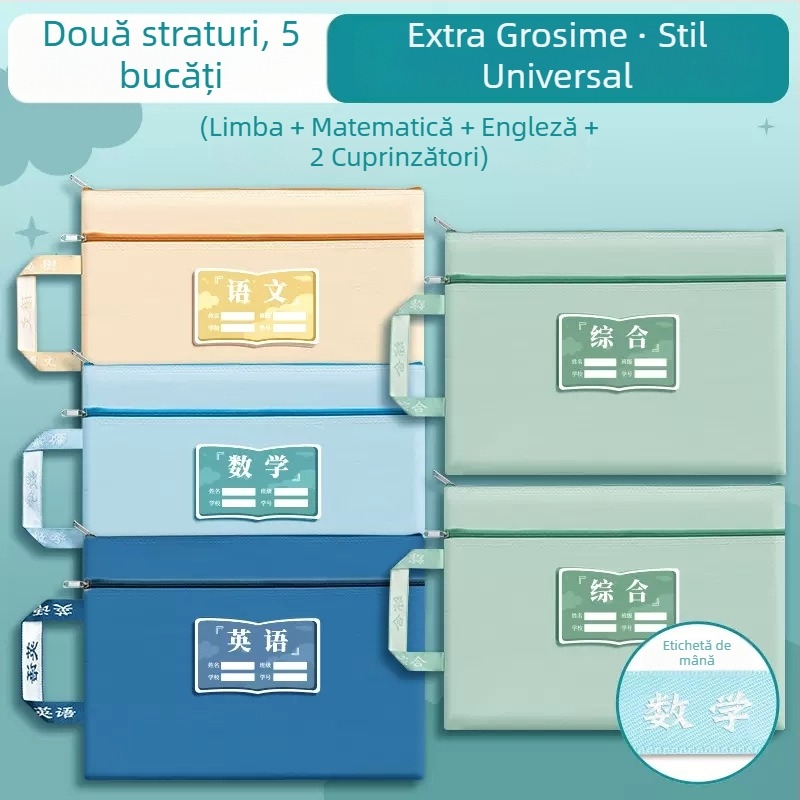 Sac de teme din material Oxford cu fermoar