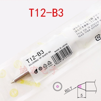 Vârf pentru fier de lipit, Seria T12, Formă B, Lungime 6, Brand ZJB