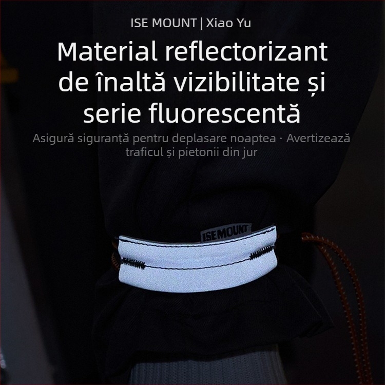 ISEMOUNT Curele de protecție pentru picior pentru ciclism – Lungi, Lycra/Spandex, pentru bicicletă de drum și MTB, alergare nocturnă, bandă de avertizare