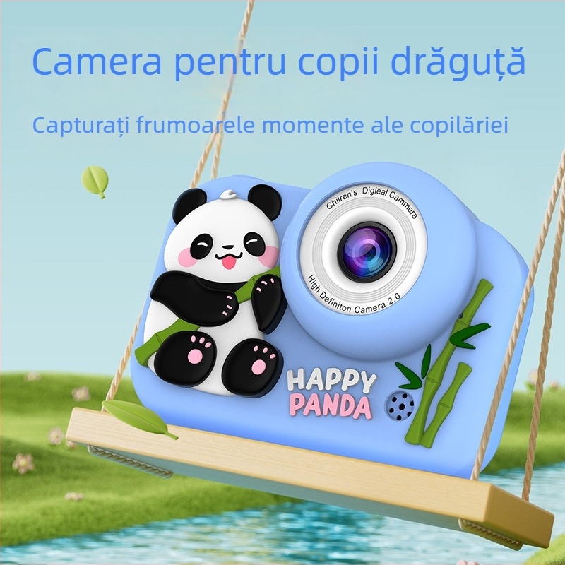 Camera digitală pentru copii I5-72 cu ecran LCD de 2,0 inchi, 12–20 MP, stocare pe card de memorie, autonomie baterie 1–3 ore