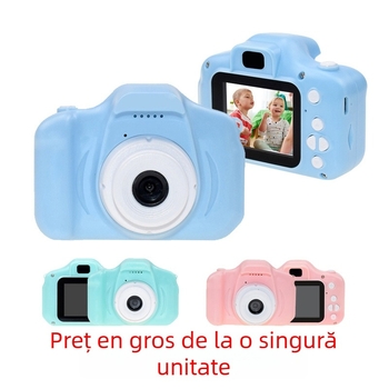 Cameră digitală pentru copii X2 – senzor CMOS 1/1.7in, zoom digital 7x, LCD de 2.0 inci, obiectiv periscop, stabilizare electronică a imaginii