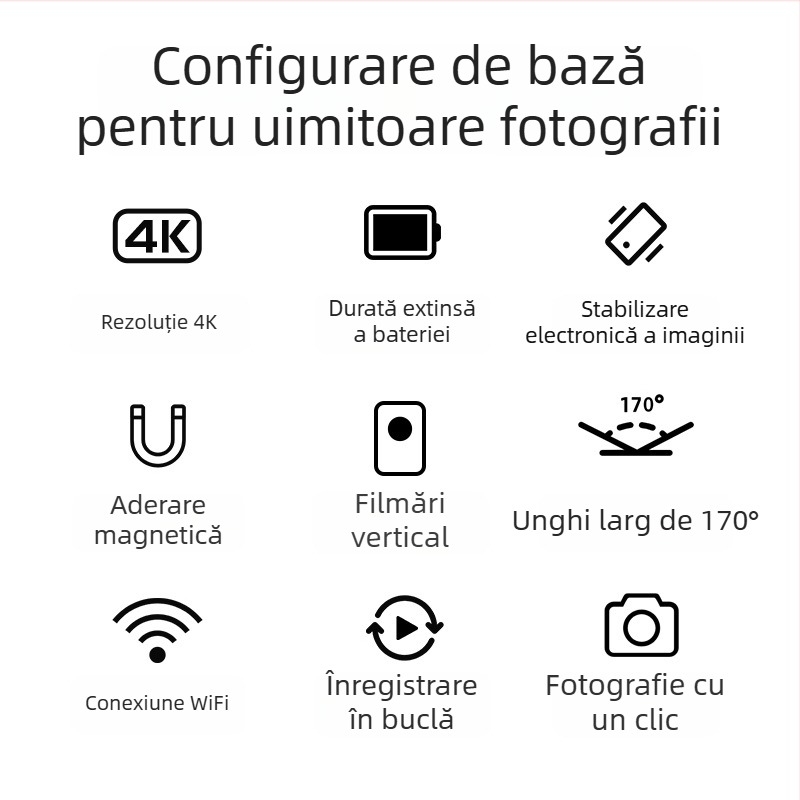 Mountain Dog G10 cameră de acțiune pentru sport și motocicletă, impermeabilă, pentru vlog, 16 MP, card TF, autonomie 2 ore