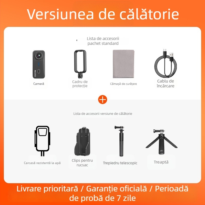 Mountain Dog G10 cameră de acțiune pentru sport și motocicletă, impermeabilă, pentru vlog, 16 MP, card TF, autonomie 2 ore
