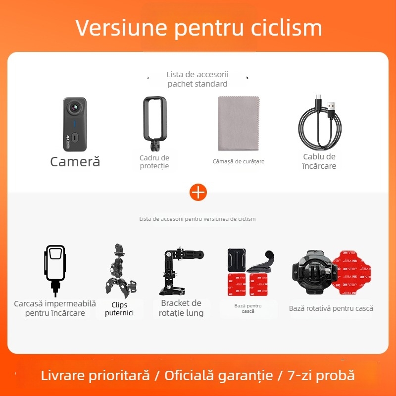 Mountain Dog G10 cameră de acțiune pentru sport și motocicletă, impermeabilă, pentru vlog, 16 MP, card TF, autonomie 2 ore