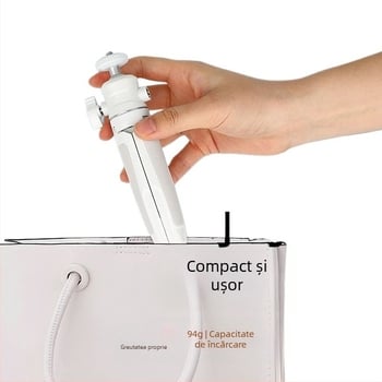 Mini trepied extensibil din aliaj pentru telefon mobil și cameră fără oglindă, de birou