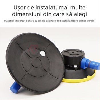 Cupă de aspirație cu pompă manuală pentru camere de acțiune și camere foto, construcție din cauciuc și metal, imprimare logo disponibilă, garanție națională