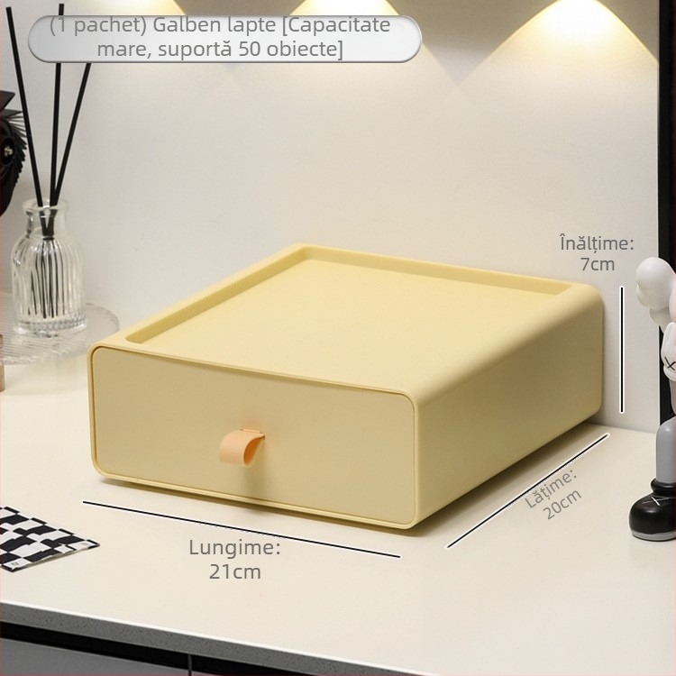 Suport pentru monitor de birou cu platformă înălțată și raft de depozitare pentru tastatură, în două niveluri; din plastic; montaj pe birou; 2 niveluri; pentru machiaj, birou și dormitor