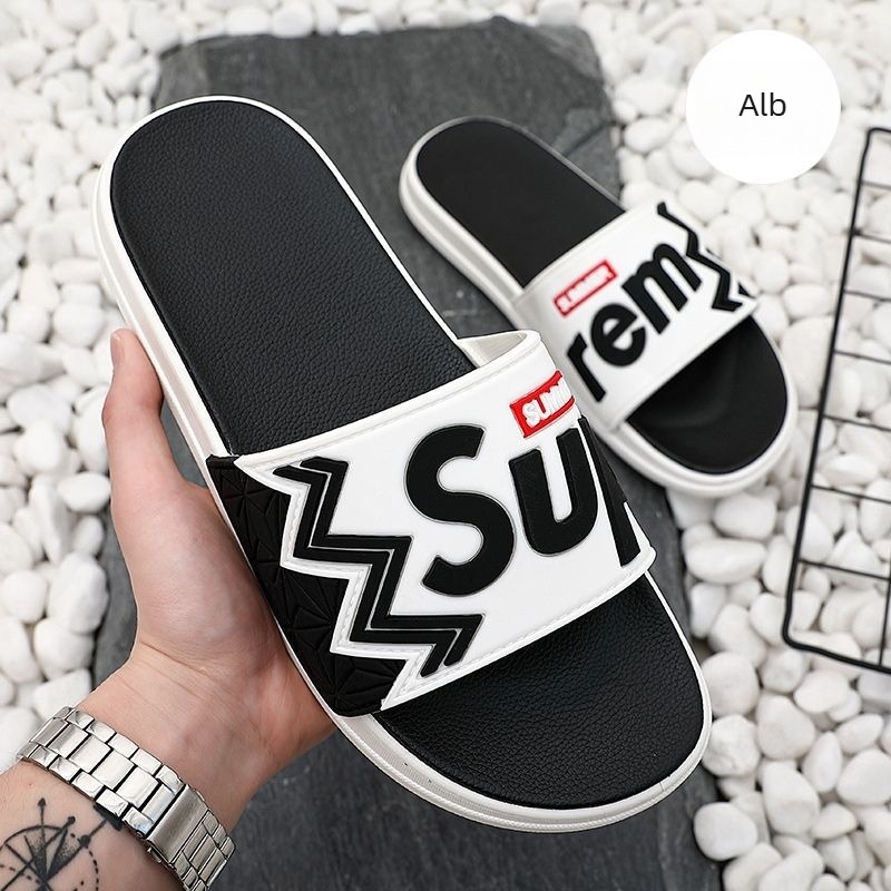 Papuci cu degete, PVC pe partea superioară și talpă, vară, anti-alunecare, rezistente, stil coreean