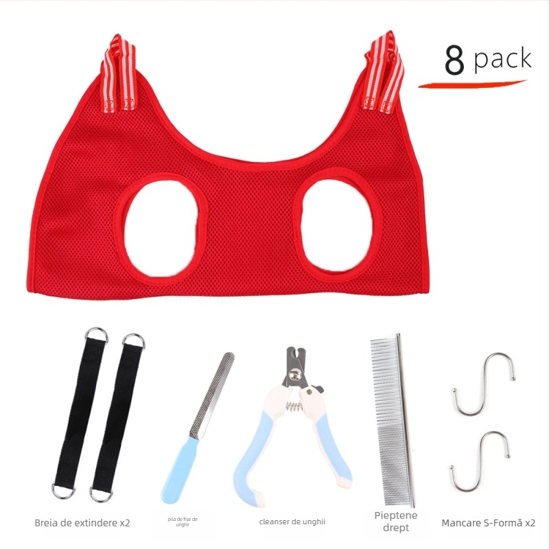 Hamac de îngrijire pentru animale de companie pentru pisici și câini — material poliester, marcă Pet taro, nu este importat