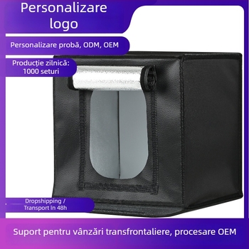 DY Mini Studio LED pentru fotografie, cutie de iluminat cu material textil difuz, pentru fotografie personală, model 40/50/60/70