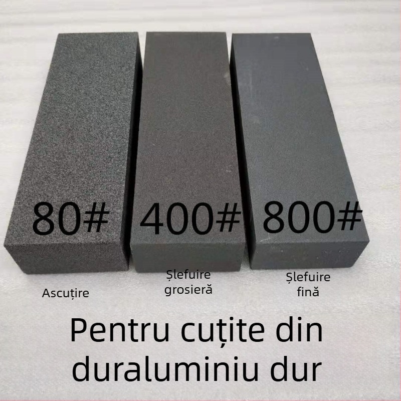 Piatră de ascuțit diamant pentru cuțite din oțel dur – ascuțire grosieră și fină