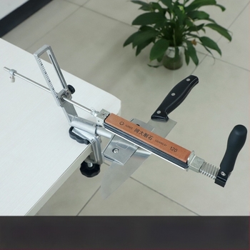 Ascuțitor de cuțite din oțel inoxidabil – unghi fix și unghi complet, universal, suport de ascuțire profesional | Li Peide, stil lux ușor