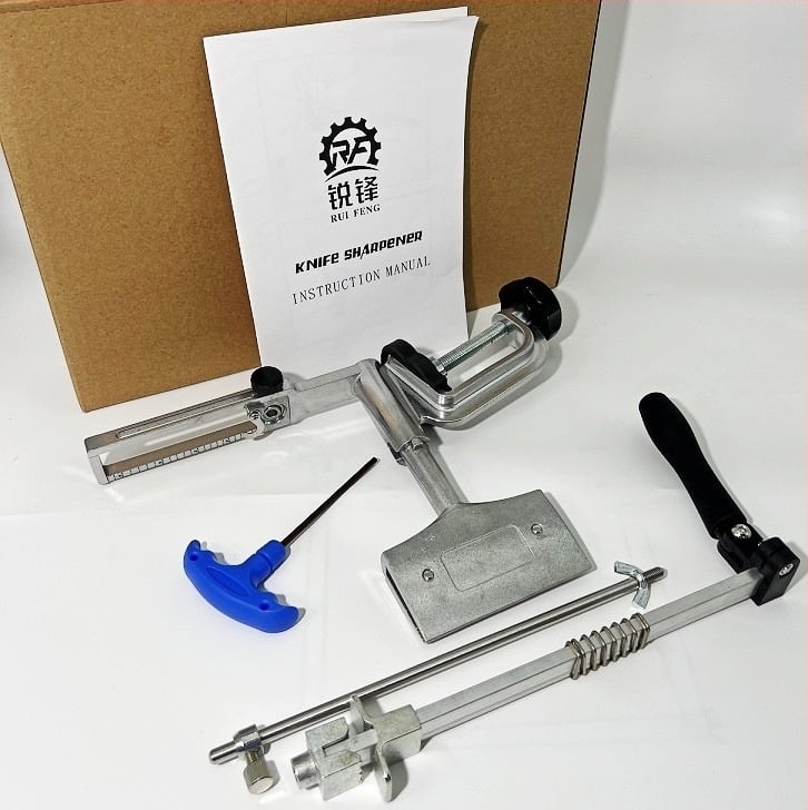 Ascuțitor de cuțite din oțel inoxidabil – unghi fix și unghi complet, universal, suport de ascuțire profesional | Li Peide, stil lux ușor
