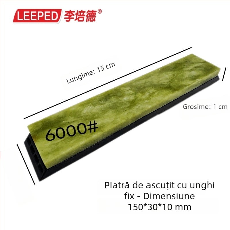 Ascuțitor de cuțite din oțel inoxidabil – unghi fix și unghi complet, universal, suport de ascuțire profesional | Li Peide, stil lux ușor