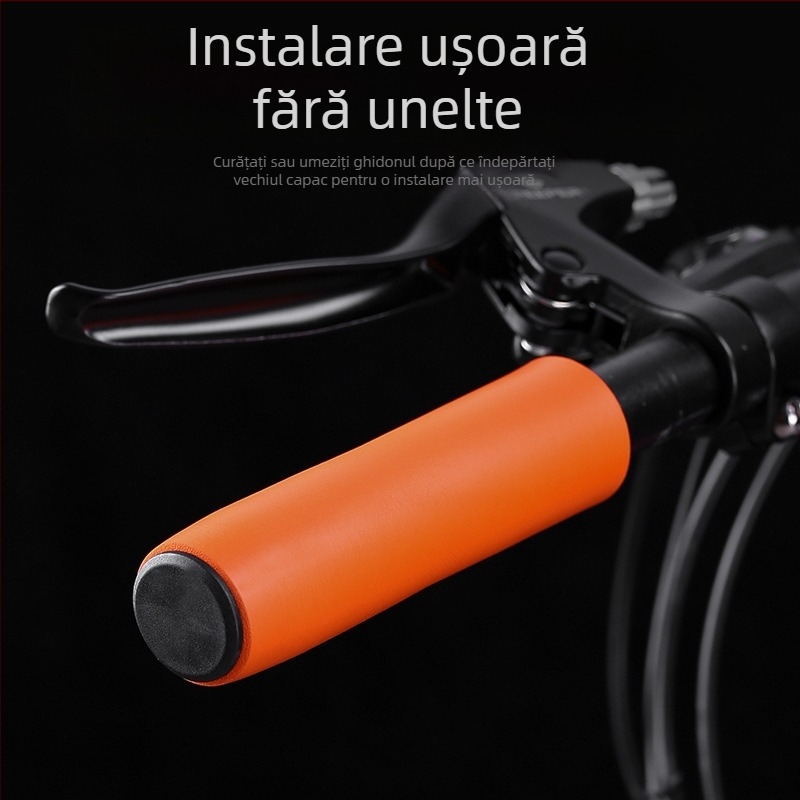 Manșă de ghidon pentru bicicletă din burete, MTB, etichetă privată personalizabilă Hisue