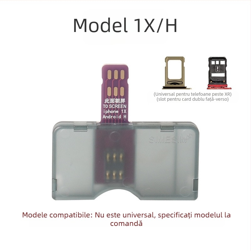 Schimbător SIM pentru Android USB 2.0 – Curry, Modele A și B, Contact