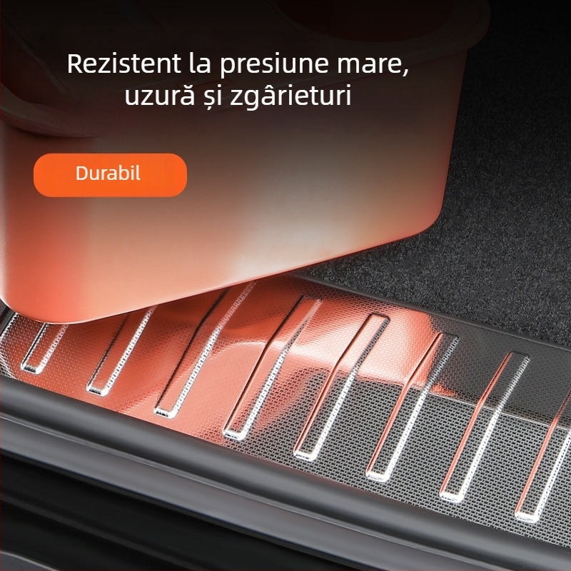 Kit praguri pentru uși pentru Chery Fengyun T11 — construcție metalică, Include pedal de întâmpinare și protecție spate, Fără personalizare