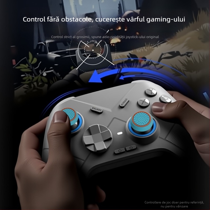 Capac joystick din silicon anti-derapant pentru Feizhi — design cartoon drăguț, protejează joystick-ul, îmbunătățește aspectul