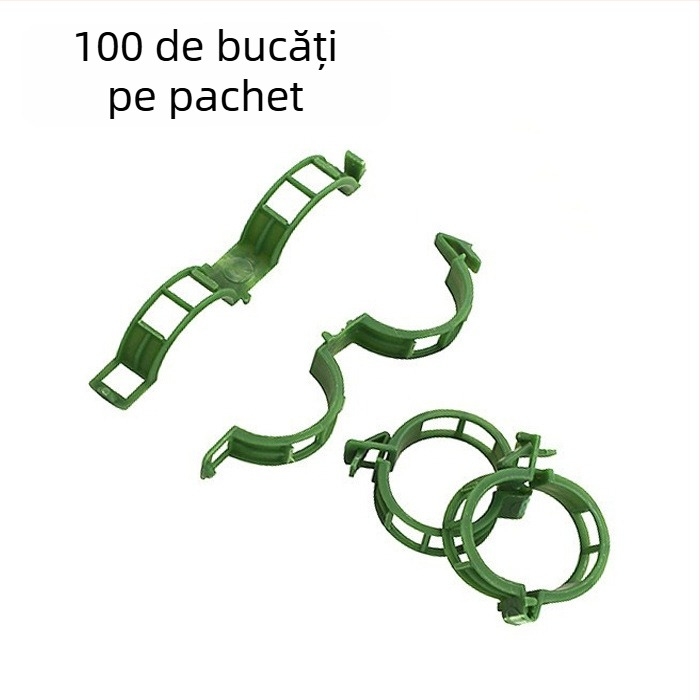 Clipuri pentru legat viță de vie – polipropilenă, set pentru grădinărit casnic, pentru legarea viței, etichetă privată disponibilă