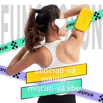 Geantă de braț pentru telefon pentru fitness și alergare, Corduroy respirant, potrivită pentru ciclism