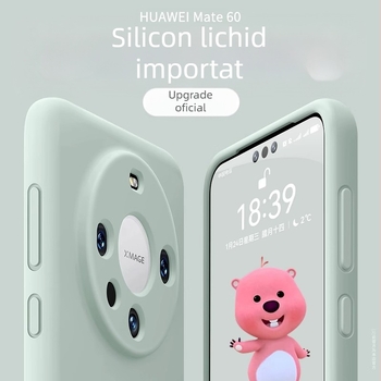 Orangeshine husă pentru Huawei Mate60 Pro din silicon lichid, finisaj spray, rezistență la uzură