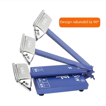 Shenxin 150kgF cântar electronic pliabil pe podea, alimentat cu baterii, 50 g–150 kg, destinat cantaririi legumelor