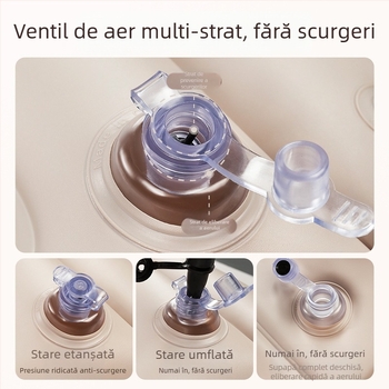 Saltea gonflabilă pentru mașină, SUV - utilizare dublă pentru călătorii și activități în aer liber, Model 13100TM, Sarcină maximă 400 kg, pompă electrică