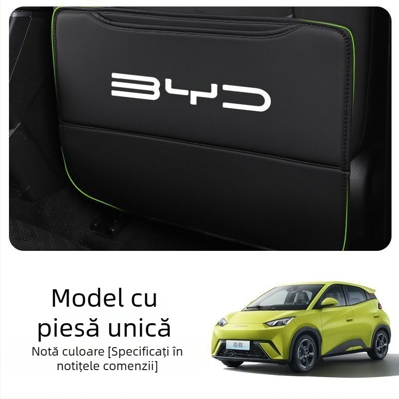 BYD Seagull Pad anti-șoc pentru scaunul din spate, cu buzunar pe spătar și decor interior rezistent la murdărie