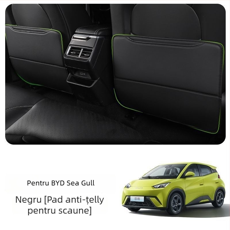 BYD Seagull Pad anti-șoc pentru scaunul din spate, cu buzunar pe spătar și decor interior rezistent la murdărie