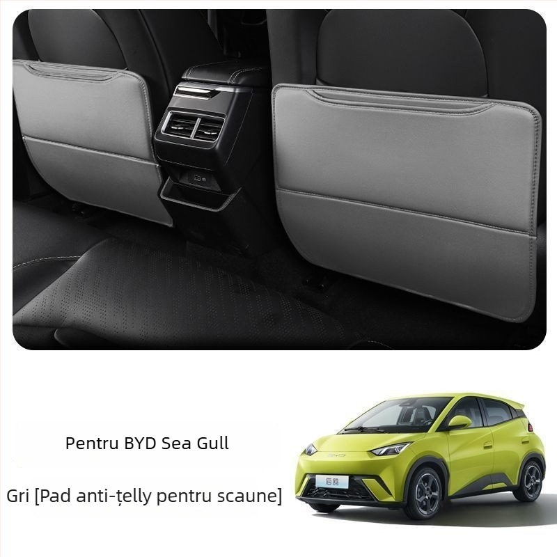 BYD Seagull Pad anti-șoc pentru scaunul din spate, cu buzunar pe spătar și decor interior rezistent la murdărie