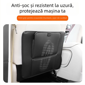 Fangmeng Sac de gunoi pentru spatele scaunului, cu pernă anti-șoc – Compatibil Volvo XC60, S90, XC90, S60, XC40, V90