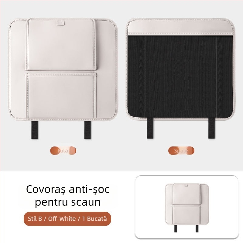 Fangmeng Sac de gunoi pentru spatele scaunului, cu pernă anti-șoc – Compatibil Volvo XC60, S90, XC90, S60, XC40, V90