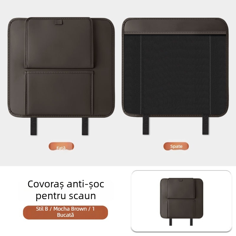 Fangmeng Sac de gunoi pentru spatele scaunului, cu pernă anti-șoc – Compatibil Volvo XC60, S90, XC90, S60, XC40, V90