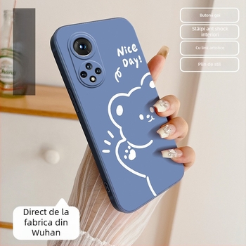Husa de telefon pentru Honor 50 NTH-AN00 – stil desen animat, silicon moale, finisaj mat, protecție anti-cădere