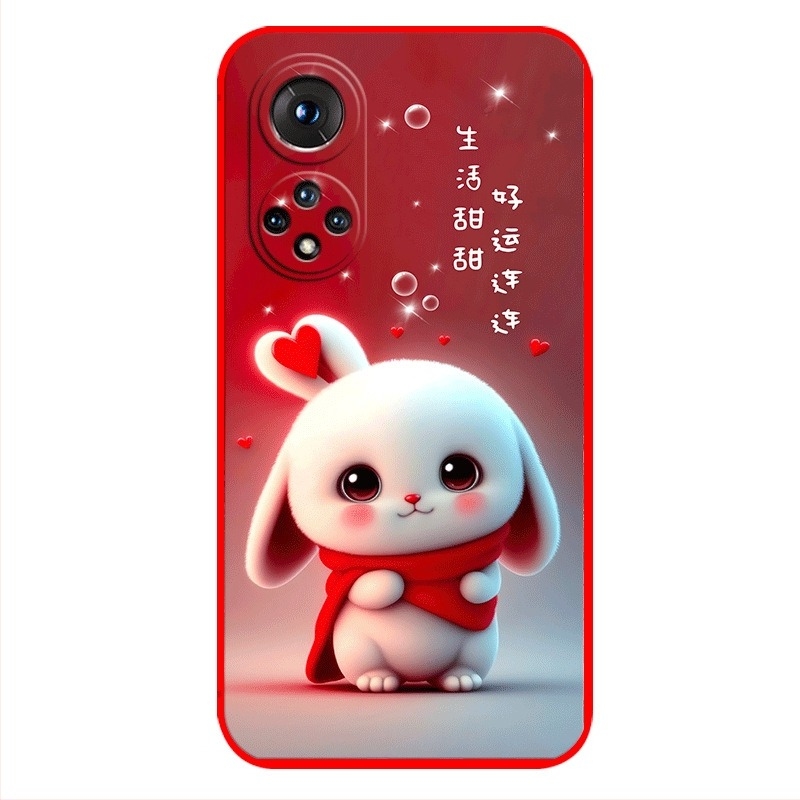 Husa de telefon pentru Honor 50 NTH-AN00 – stil desen animat, silicon moale, finisaj mat, protecție anti-cădere