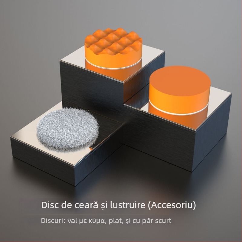 Aspirator portabil pentru mașină cu filtru HEPA metalic lavabil, sterilizare, 90W, 7.4V, aspirație 5500Pa