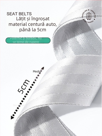 Bandă de bagaje cu cruce, poliester, primăvara 2018