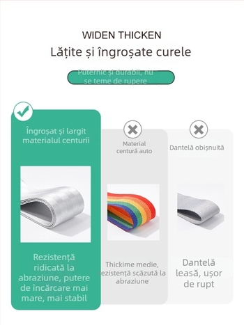 Bandă de bagaje cu cruce, poliester, primăvara 2018