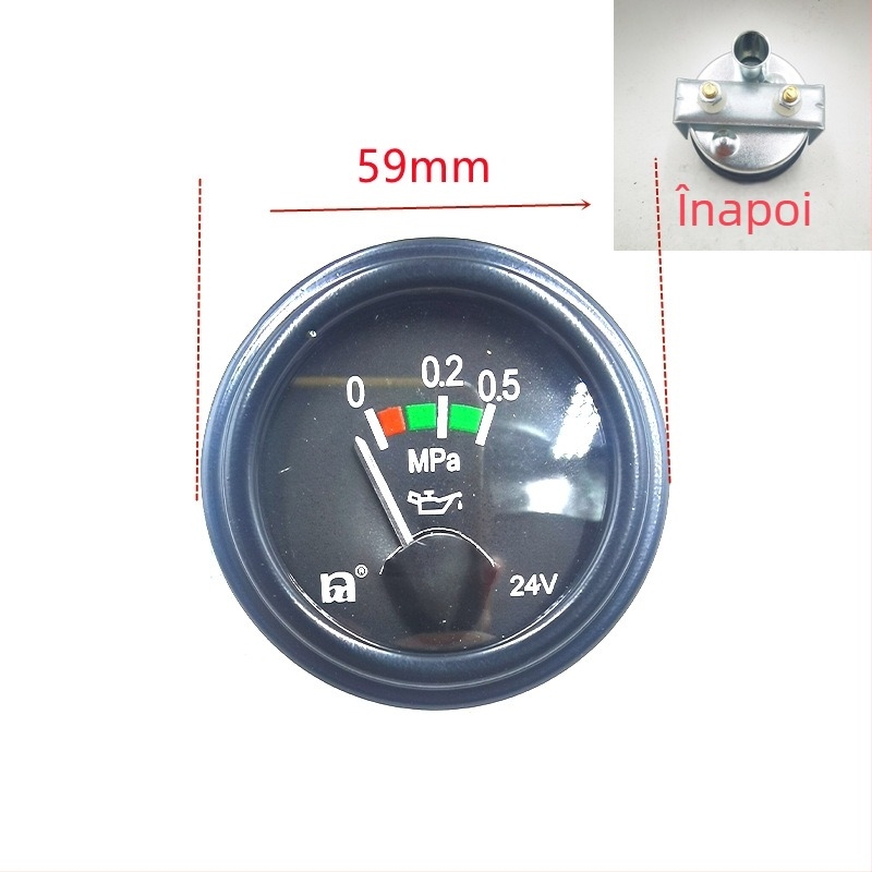 Panou de instrumente multifuncțional cu măsurători pentru temperatura apei, presiune a uleiului, ampermetru, moment de cuplu și presiune a aerului (Modelul 123)
